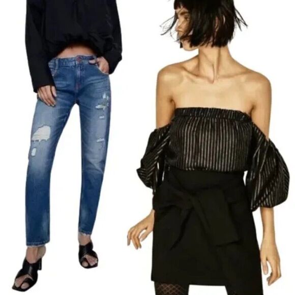 Zara Breezy Summer Night Date OOTD Bundle - Picture 1 of 1